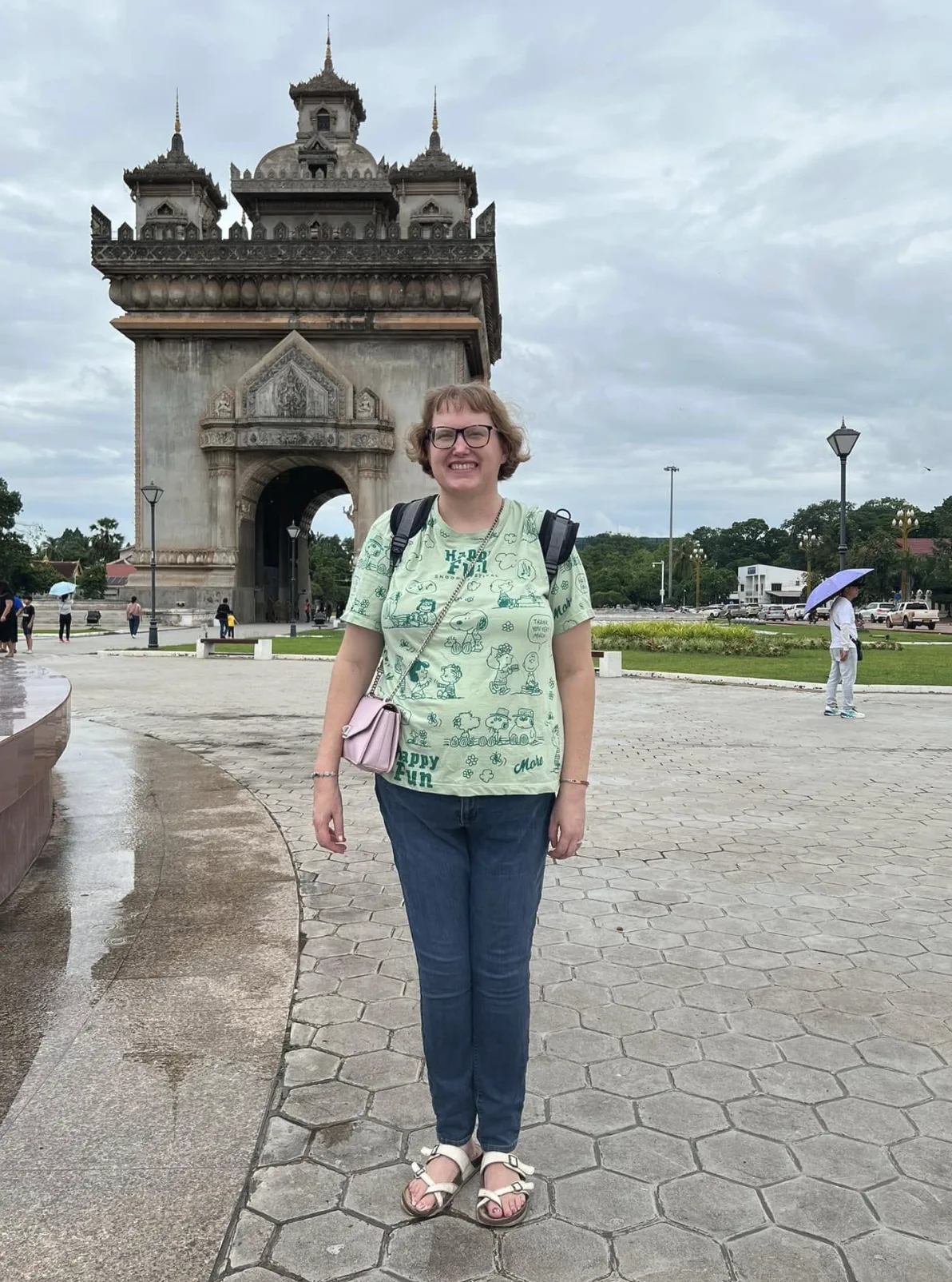 Allison traveling in Southeast Asia
